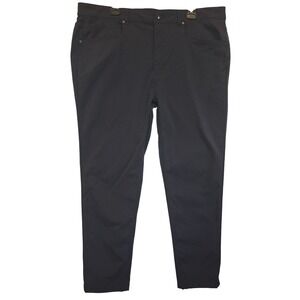 Western Rise AT Slim Pant Mens 40x30 Black Performance Stretch Travel Trousers